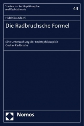 Boek Die Radbruchsche Formel Hidehiko Adachi