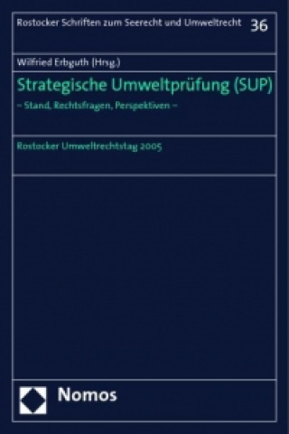 Kniha Strategische Umweltprüfung (SUP) Wilfried Erbguth