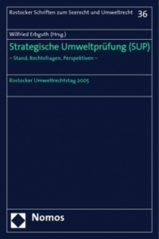 Książka Strategische Umweltprüfung (SUP) Wilfried Erbguth