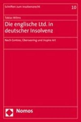 Книга Die englische Ltd. in deutscher Insolvenz Tobias Wilms