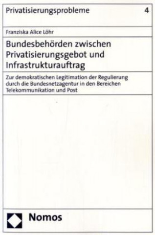 Carte Bundesbehörden zwischen Privatisierungsgebot und Infrastrukturauftrag Franziska Alice Löhr