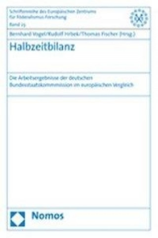 Kniha Halbzeitbilanz Bernhard Vogel