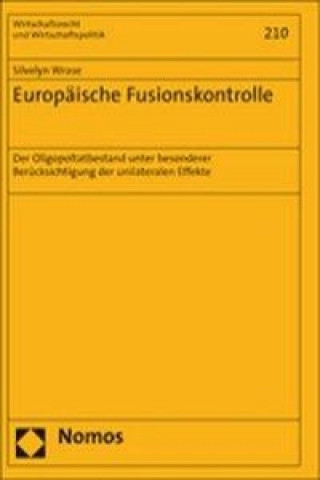 Carte Europäische Fusionskontrolle Silvelyn Wrase