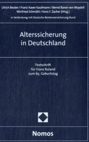 Kniha Alterssicherung in Deutschland Ulrich Becker