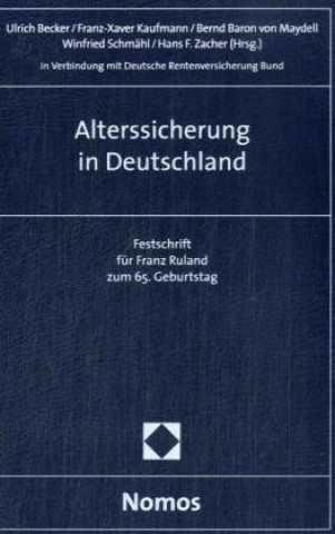 Buch Alterssicherung in Deutschland Ulrich Becker