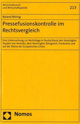 Carte Pressefusionskontrolle im Rechtsvergleich Roland Wiring