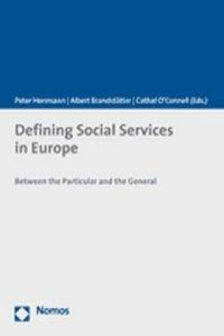 Книга Defining Social Services in Europe Peter Herrmann