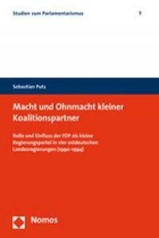 Książka Macht und Ohnmacht kleiner Koalitionspartner Sebastian Putz