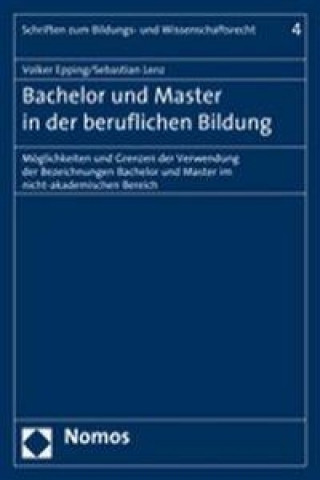 Buch Bachelor und Master in der beruflichen Bildung Volker Epping