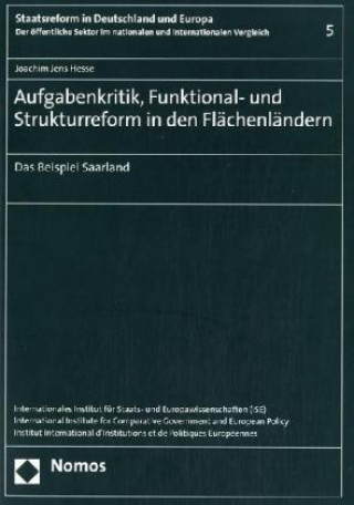 Kniha Aufgabenkritik, Funktional- und Strukturreform in den Flächenländern Joachim Jens Hesse