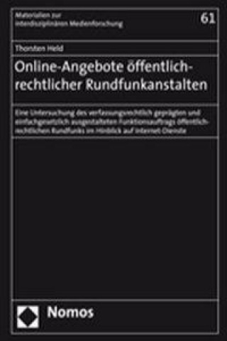 Carte Online-Angebote öffentlich-rechtlicher Rundfunkanstalten Thorsten Held