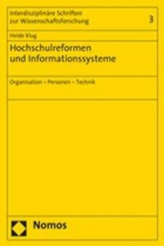 Книга Hochschulreformen und Informationssysteme Heide Klug