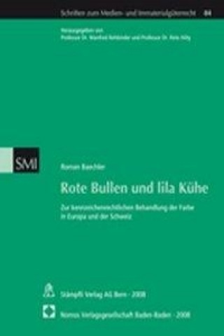 Book Rote Bullen und lila Kühe Roman Baechler