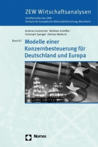 Könyv Modelle einer Konzernbesteuerung für Deutschland und Europa Andreas Oestreicher