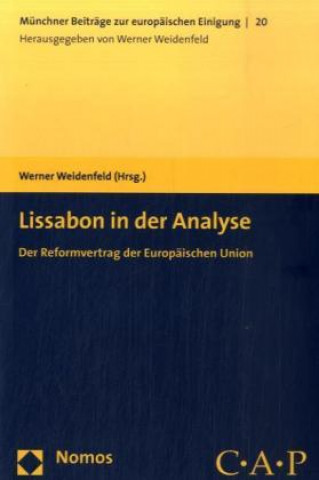 Buch Lissabon in der Analyse Werner Weidenfeld