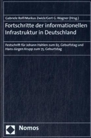 Livre Fortschritte der informationellen Infrastruktur in Deutschland Gabriele Rolf