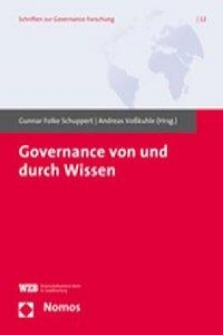 Βιβλίο Governance von und durch Wissen Gunnar Folke Schuppert