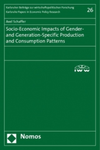 Könyv Socio-Economic Impacts of Gender- and Generation-Specific Production and Consumption Patterns Axel Schaffer
