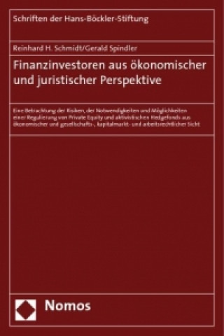 Książka Finanzinvestoren aus ökonomischer und juristischer Perspektive Reinhard H. Schmidt