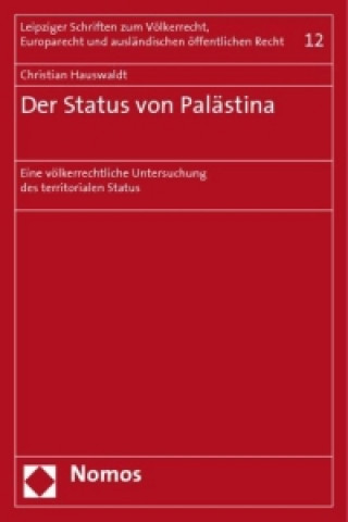 Libro Der Status von Palästina Christian Hauswaldt