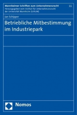 Buch Betriebliche Mitbestimmung im Industriepark Jan Schipper