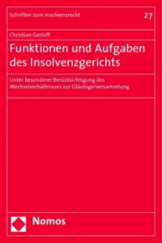 Carte Funktionen und Aufgaben des Insolvenzgerichts Christian Gerloff