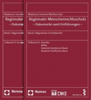 Kniha Regionaler Menschenrechtsschutz 1 - Dokumente samt Einführungen Waldemar Hummer