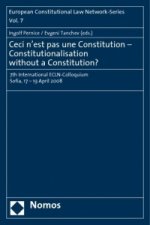 Ceci n'est pas une Constitution - Constitutionalisation without a Constitution?