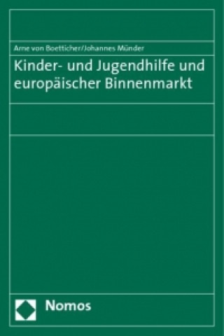 Książka Kinder- und Jugendhilfe und europäischer Binnenmarkt Arne von Boetticher