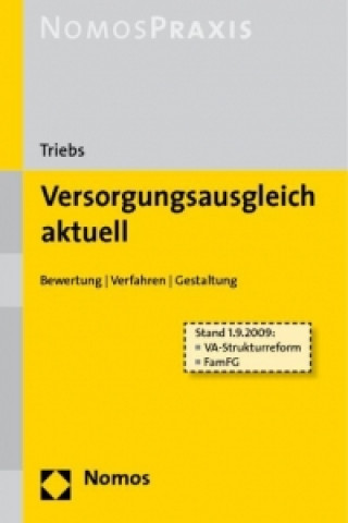 Book Versorgungsausgleich aktuell Michael Triebs