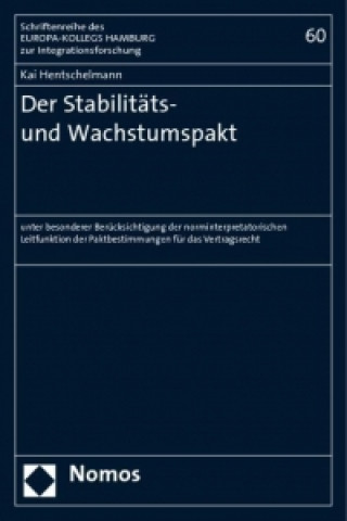 Książka Der Stabilitäts- und Wachstumspakt Kai Hentschelmann