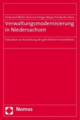 Knjiga Verwaltungsmodernisierung in Niedersachsen Ferdinand Müller-Rommel