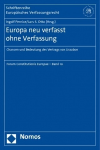 Libro Europa neu verfasst ohne Verfassung Ingolf Pernice