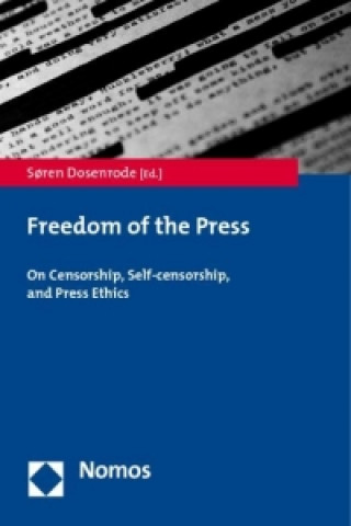 Kniha Freedom of the Press S?ren Dosenrode