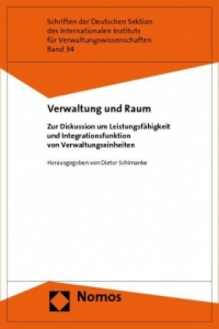Kniha Verwaltung und Raum Dieter Schimanke