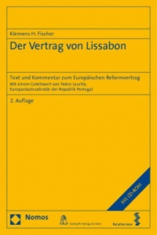 Kniha Der Vertrag von Lissabon Klemens H. Fischer