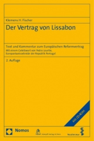 Livre Der Vertrag von Lissabon Klemens H. Fischer