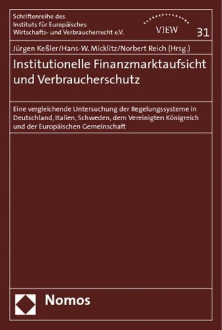 Kniha Institutionelle Finanzmarktaufsicht und Verbraucherschutz Valentina Calderai