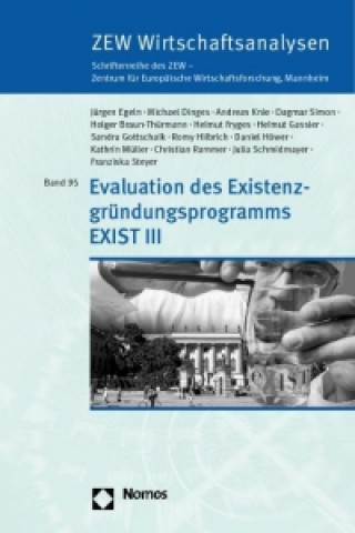 Buch Evaluation des Existenzgründungsprogramms EXIST III Jürgen Egeln