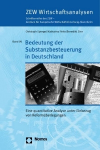 Kniha Bedeutung der Substanzbesteuerung in Deutschland Christoph Spengel