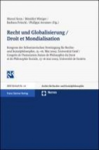 Könyv Recht und Globalisierung - Droit et Mondialisation Marcel Senn