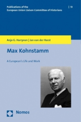 Kniha Max Kohnstamm Anjo G. Harryvan