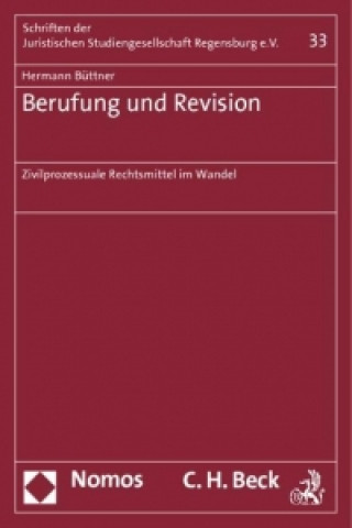 Kniha Berufung und Revision Hermann Büttner