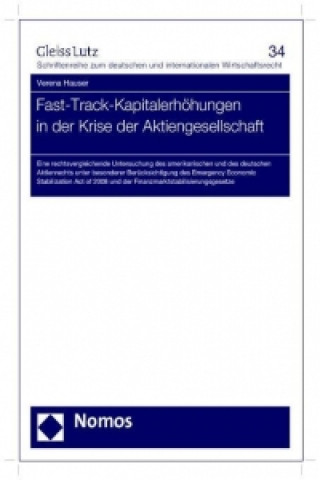 Livre Fast-Track-Kapitalerhöhungen in der Krise der Aktiengesellschaft Verena Hauser