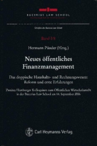 Książka Neues öffentliches Finanzmanagement Hermann Pünder