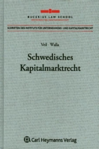 Könyv Schwedisches Kapitalmarktrecht Rüdiger Veil