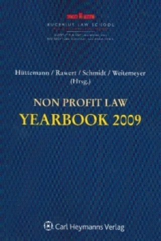 Carte Non Profit-Law Yearbook 2009 Rainer Hüttemann