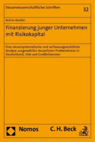 Kniha Finanzierung junger Unternehmen mit Risikokapital Achim Kestler