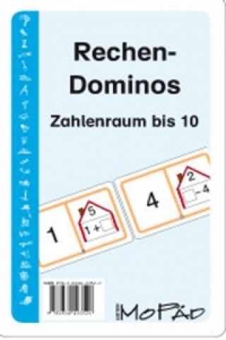 Hra/Hračka Rechen-Dominos. Zahlenraum bis 10 Angelika Lange
