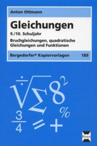 Articole de papetărie Gleichungen 9./10. Schuljahr Anton Ottmann